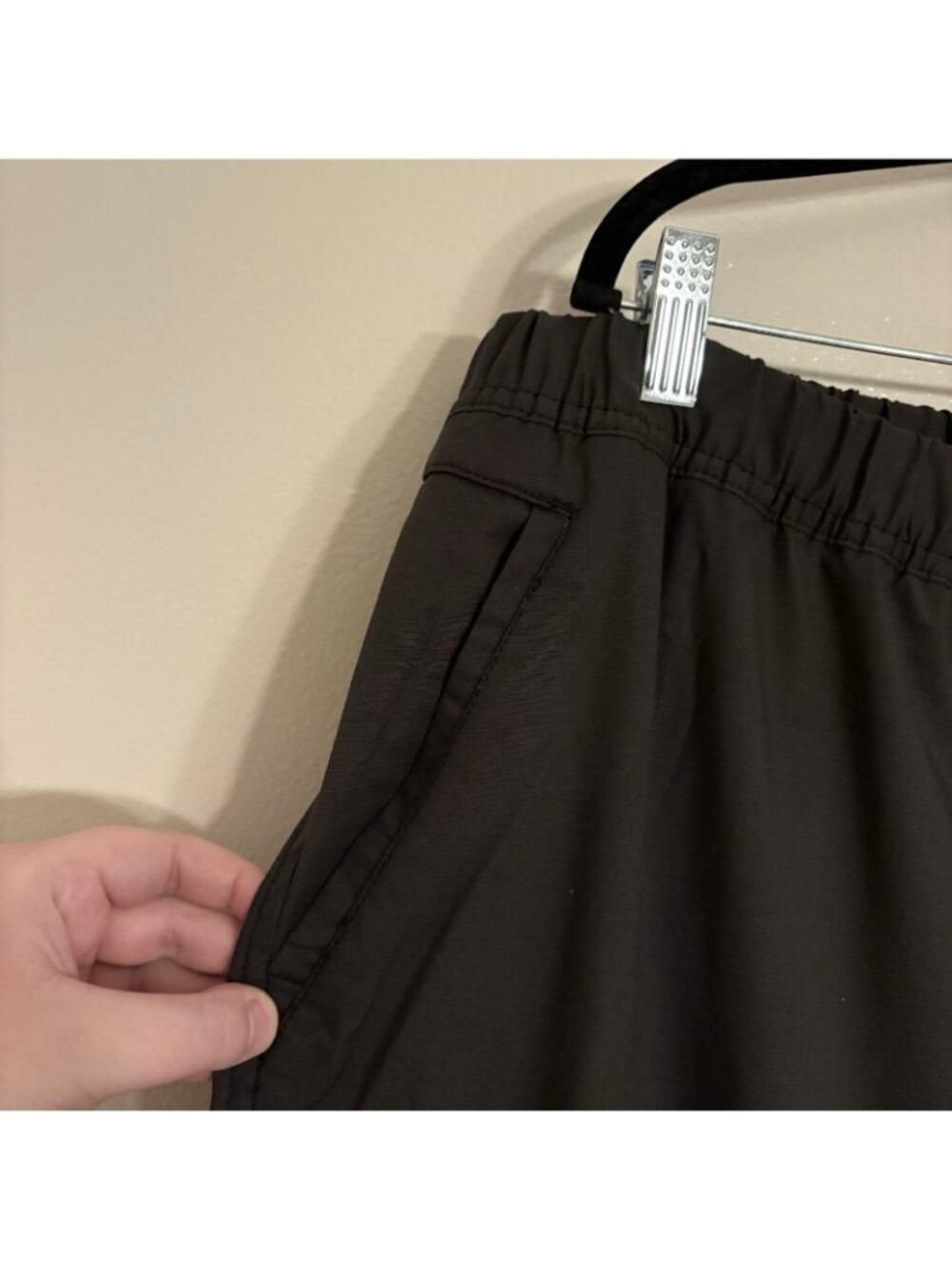 Prana Women 22W Charcoal Ripstop Outdoor Hiking Double Peak All-Around Pant NWT - Picture 6 of 14
